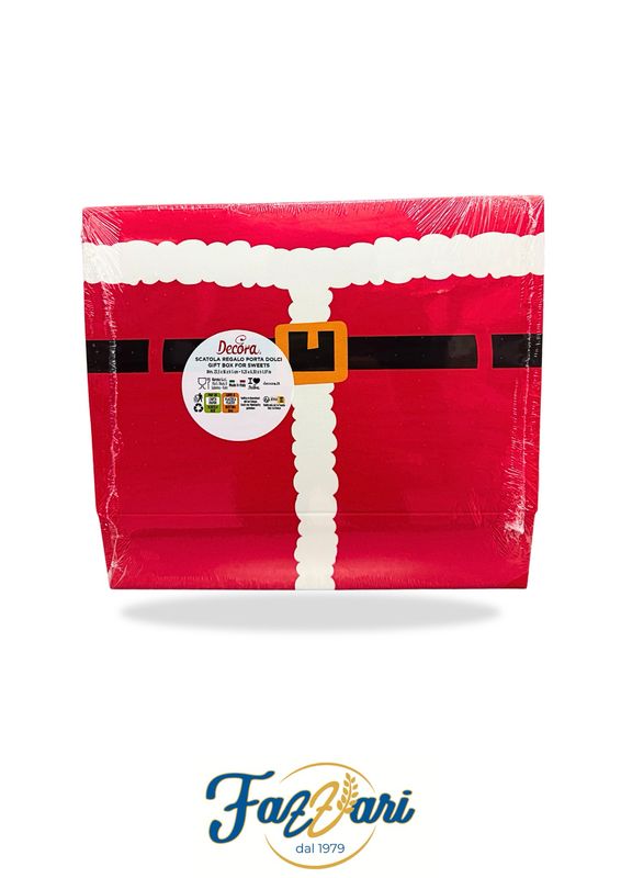 SCATOLA NATALIZIA BABBO NATALE
