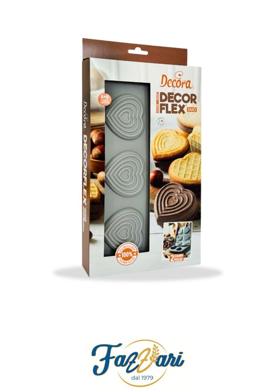 STAMPO DECOR FLEX DUO CUORE