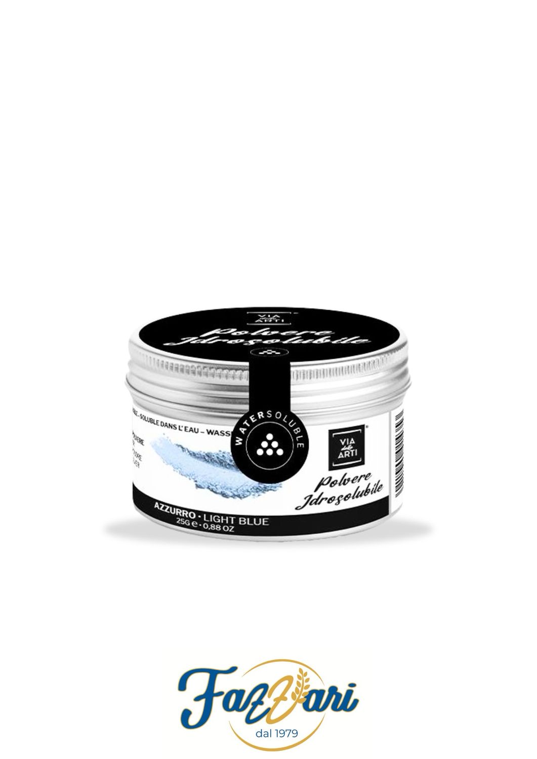 COLORE IDROSOLUBILE AZZURRO 25 g IN POLVERE 