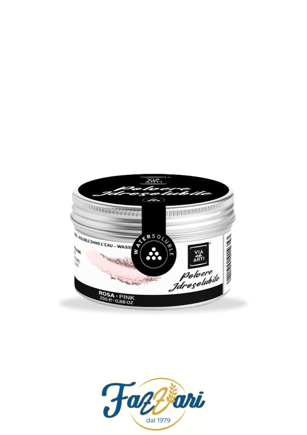 COLORE IDROSOLUBILE ROSA 25 g IN POLVERE 