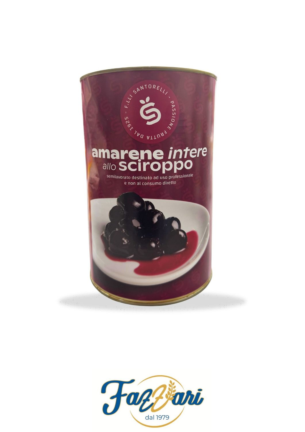 AMARENA INTERA IN SCIROPPO