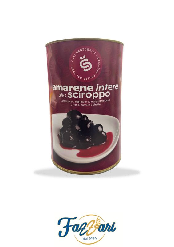 AMARENA INTERA IN SCIROPPO