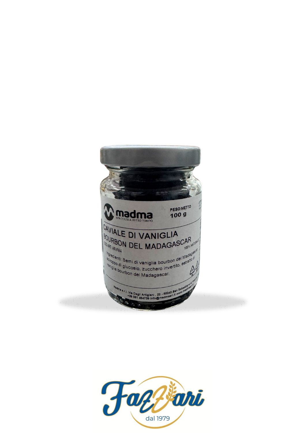 CAVIALE DI VANIGLIA BOURBON DEL MADAGASCAR 