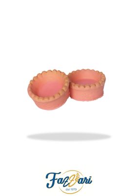TARTELLETTE FROLLA MIGNON GLASSATE FRAGOLA 200 PZ