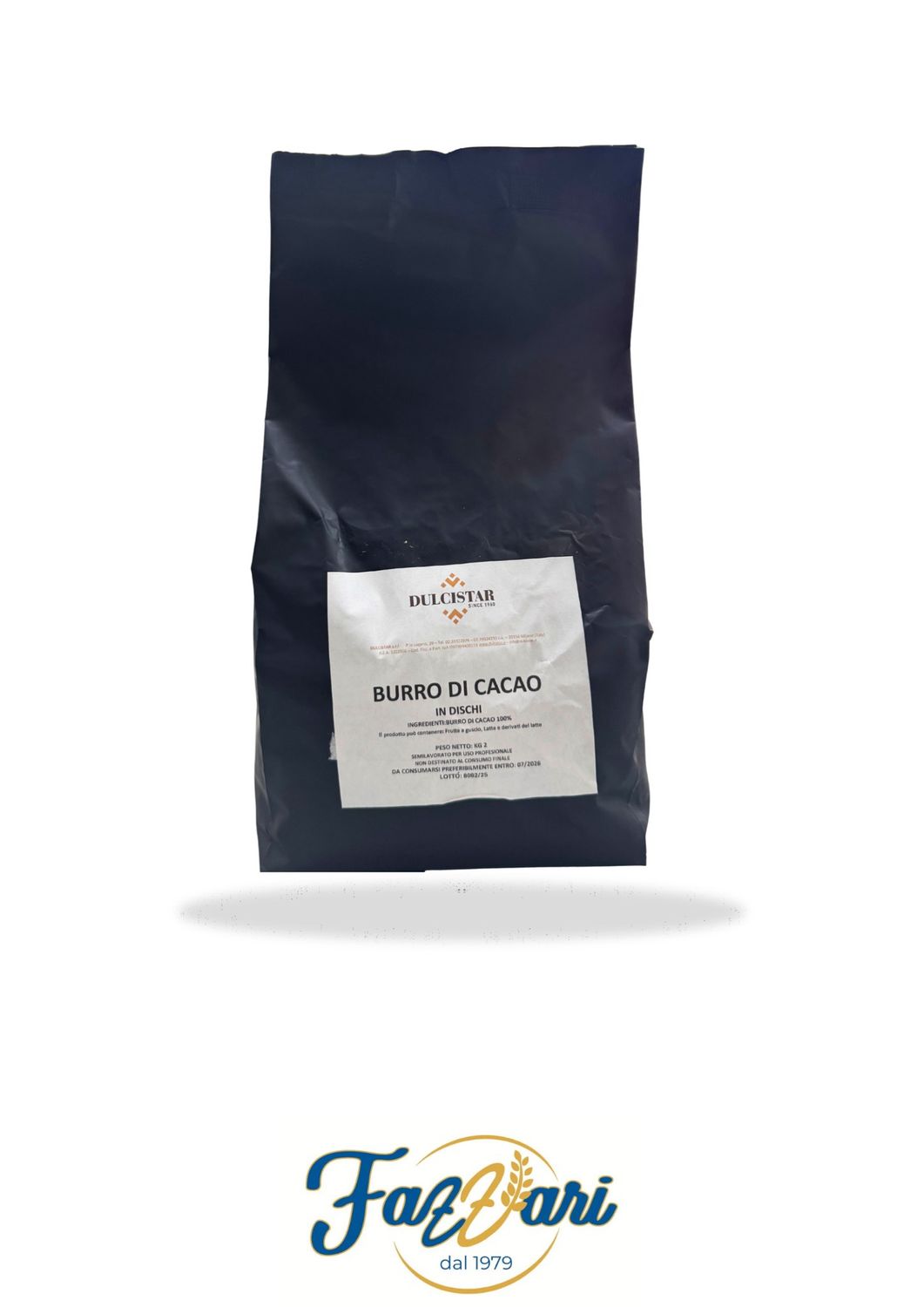 BURRO DI CACAO IN GOCCE 2 KG
