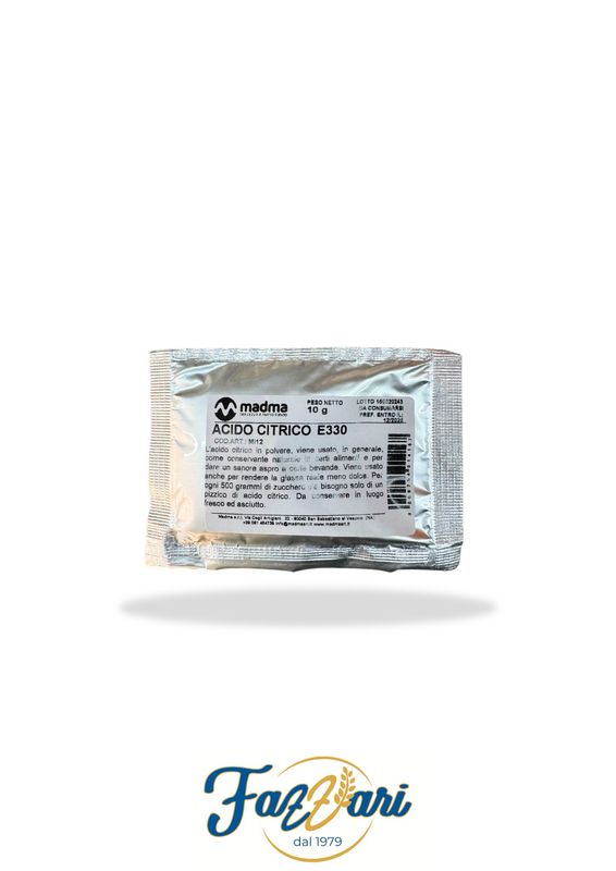ACIDO CITRICO E330 10 G
