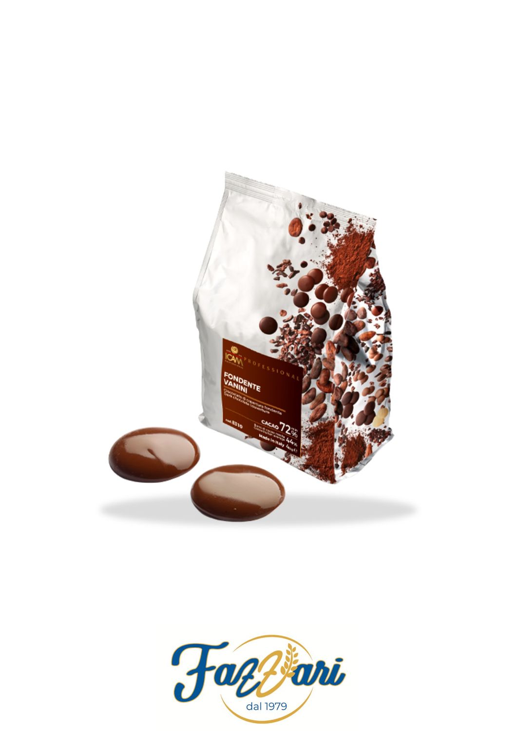 VANINI FONDENTE 72% 4 KG