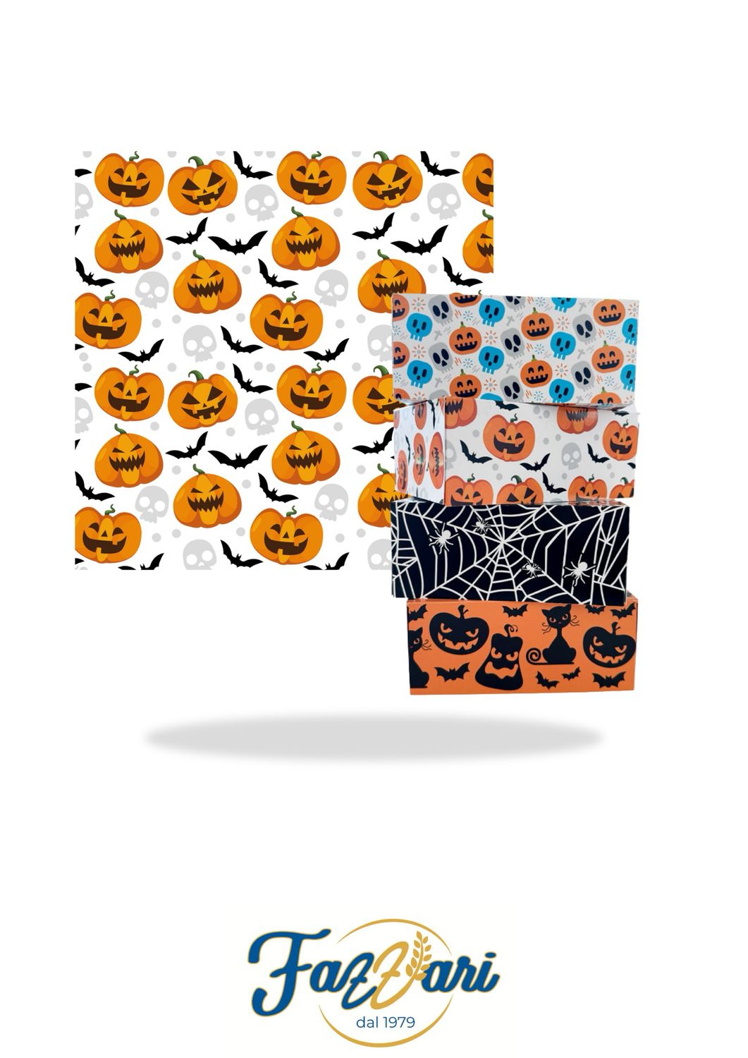 SCATOLA HAPPY HALLOWEEN ZUCCA