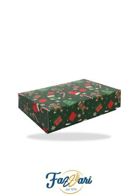 SCATOLA NATALIZIA PAN DI ZENZERO SCATOLA NATALIZIA PAN DI ZENZERO