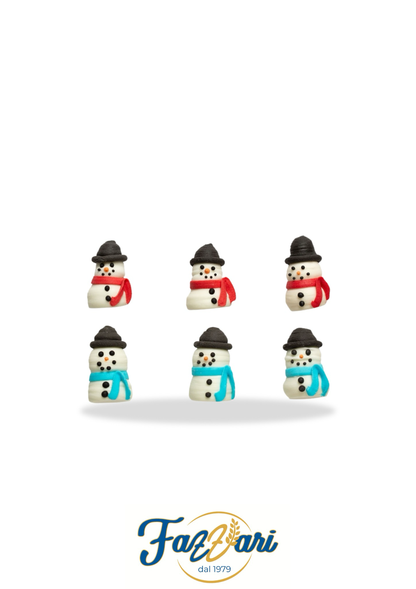 DECORAZIONE PUPAZZI DI NEVE 3D