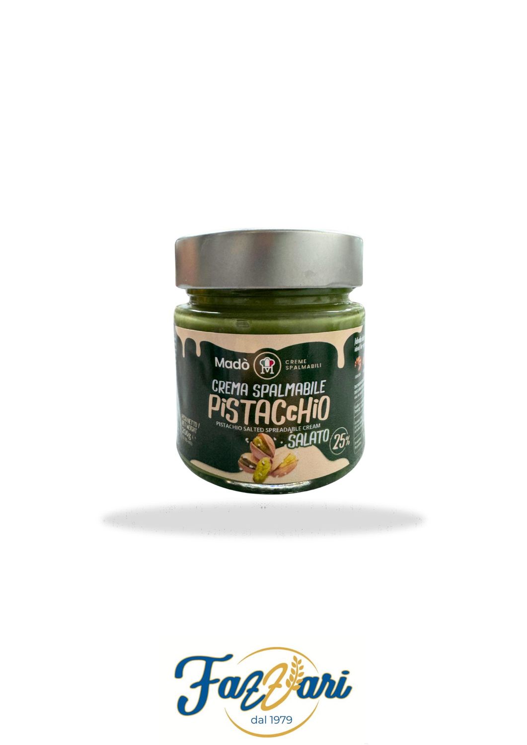 CREMA PISTACCHIO SALATO 25% 200 G