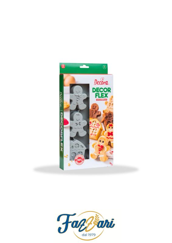 DECOR FLEX GINGERBREAD (6 cavità)