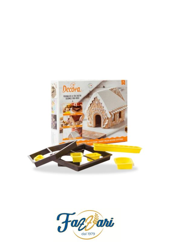 SET 8 TAGLIAPASTA CASETTA DELLE FIABE