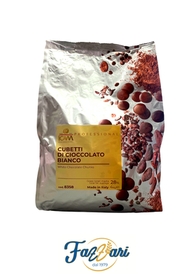 CUBETTI DI CIOCCOLATO BIANCO 4 KG CUBETTI DI CIOCCOLATO BIANCO 4 KG