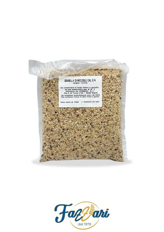GRANELLA DI NOCCIOLA 2-4 mm (PROVENIENZA TURCHIA) KG 1