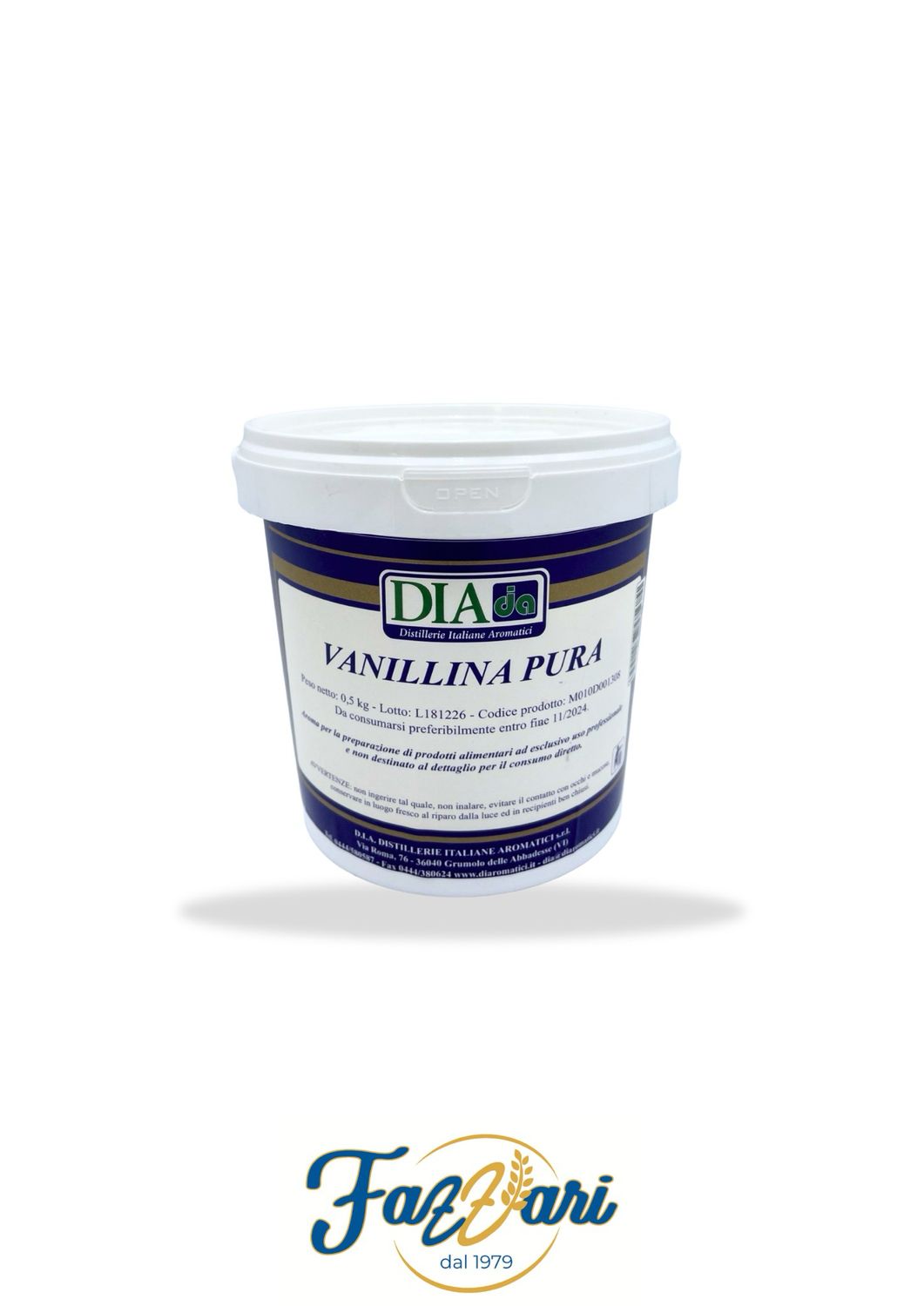 VANILLINA PURA 500 G