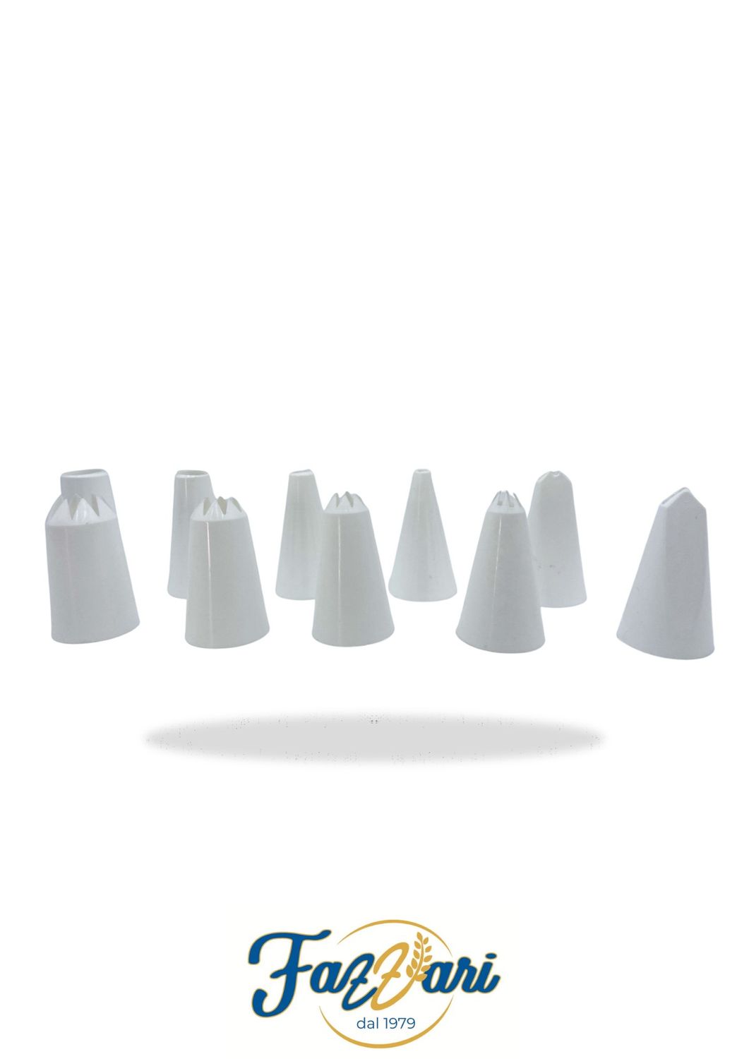 SET 10 PUNTE VARIE MISURE E FORME