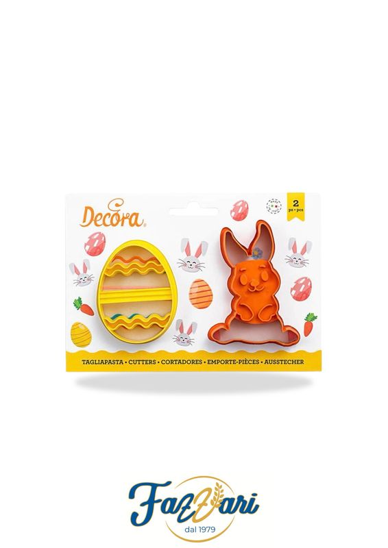 SET TAGLIAPASTA CONIGLIO E UOVO (2 pezzi)