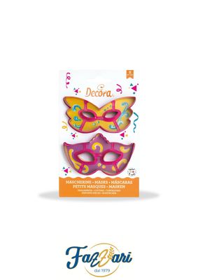 SET TAGLIAPASTA MASCHERA CARNIVAL (2 pezzi)
