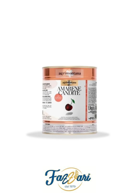 AMARENE CANDITE IN SCIROPPO LEGGERO 1,1 KG