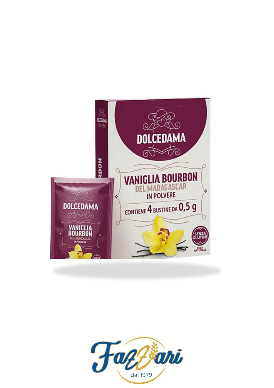 VANIGLIA BOURBON MADAGASCAR IN POLVERE (conf. 4 buste)