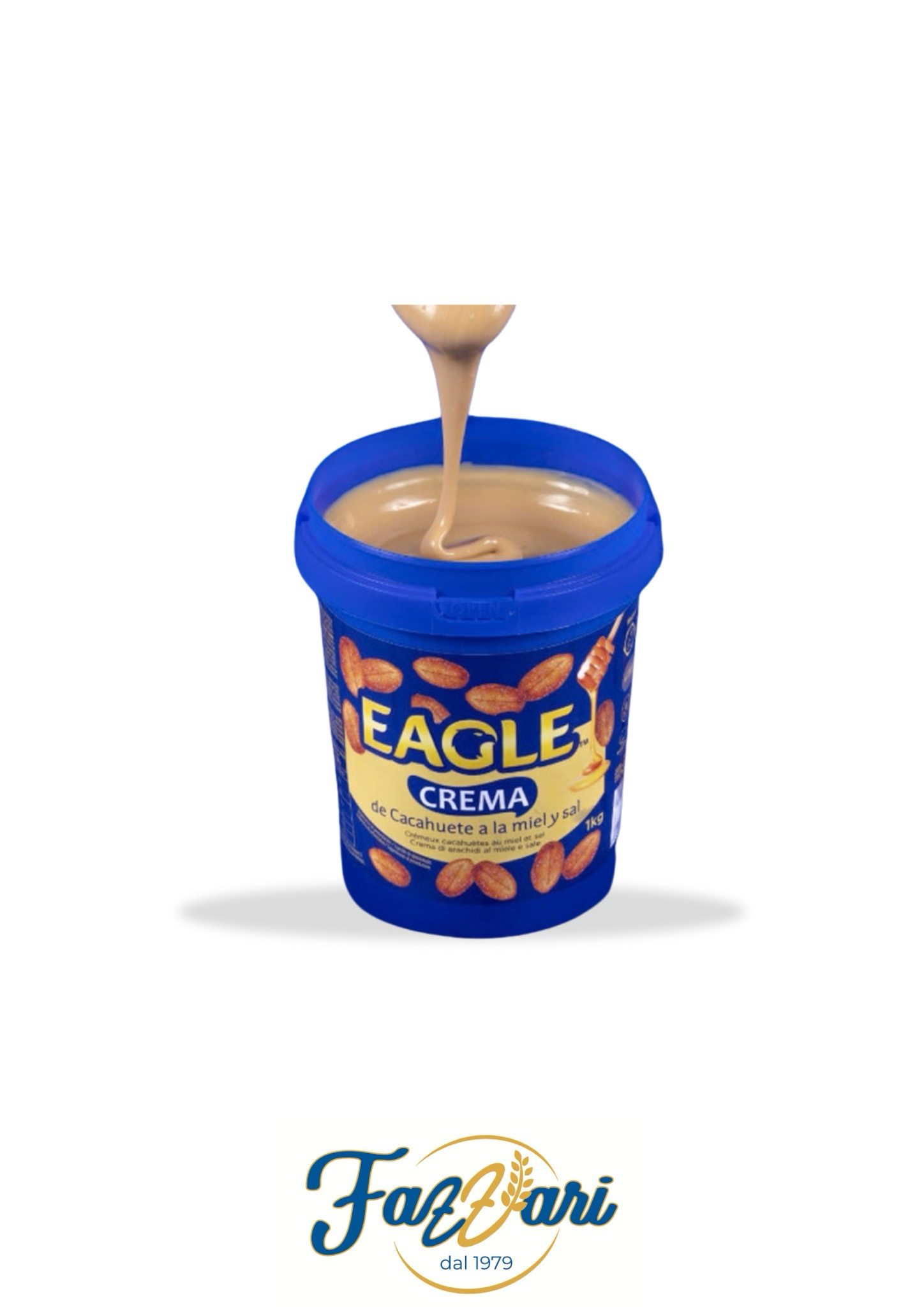 EAGLE CREMA ARACHIDI FRITTI E SALATI AL MIELE 1 KG