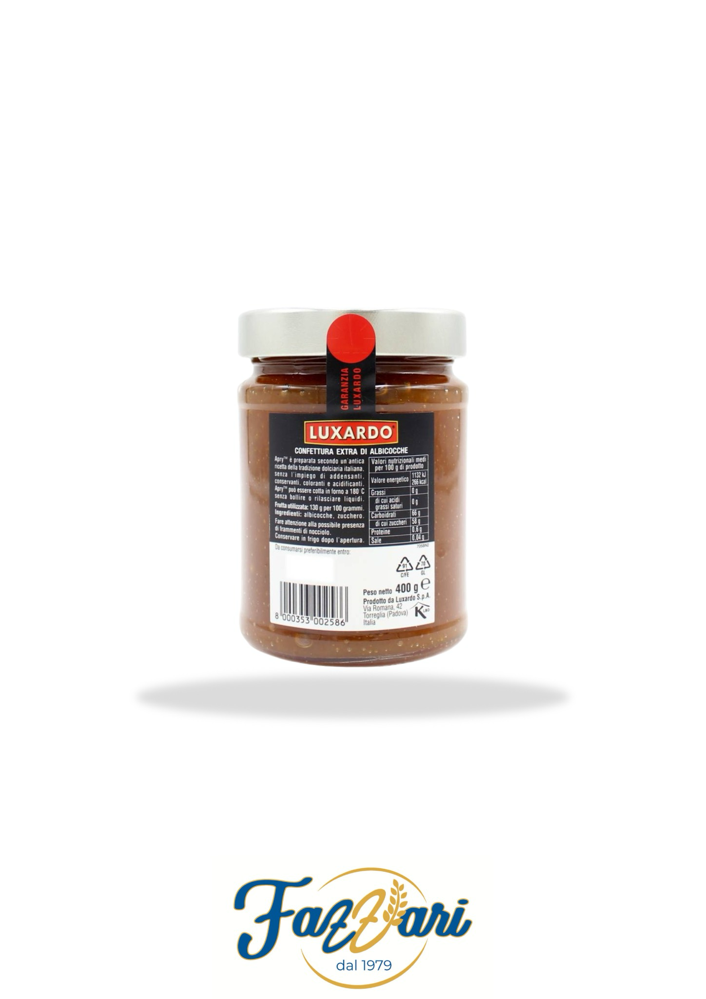 APRY CONFETTURA DI ALBICOCCHE 400 G