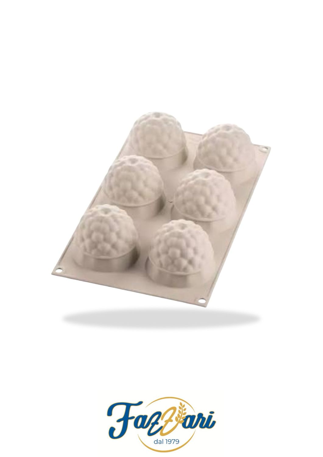 SEGRETI DEL BOSCO - STAMPO IN SILICONE N.6 MORA 65 H 55 MM