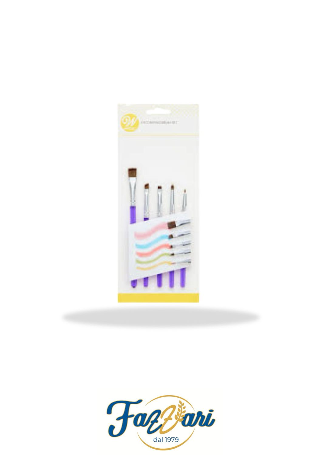 SET 5 PENNELLI PER DECORAZIONE