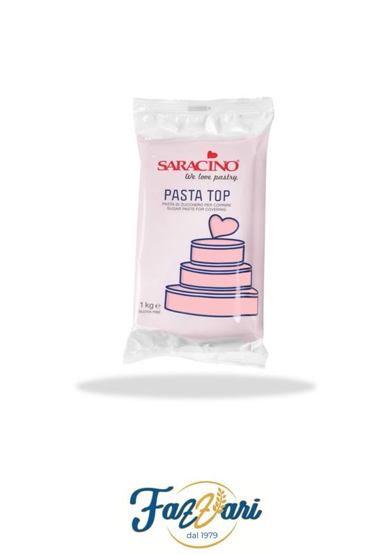 PASTA DI ZUCCHERO TOP ROSA 1 KG