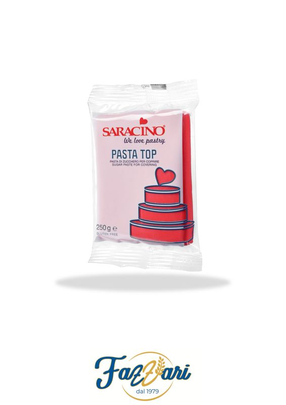 PASTA DI ZUCCHERO TOP ROSSA 250 G