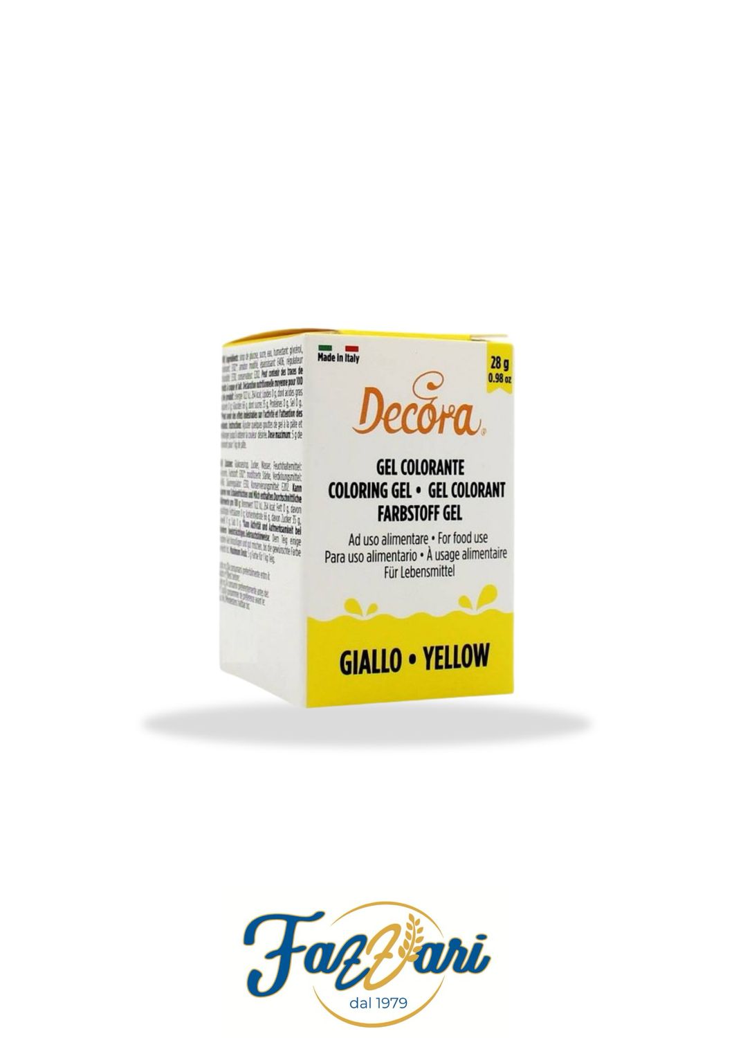GEL COLORANTE GIALLO 28 G