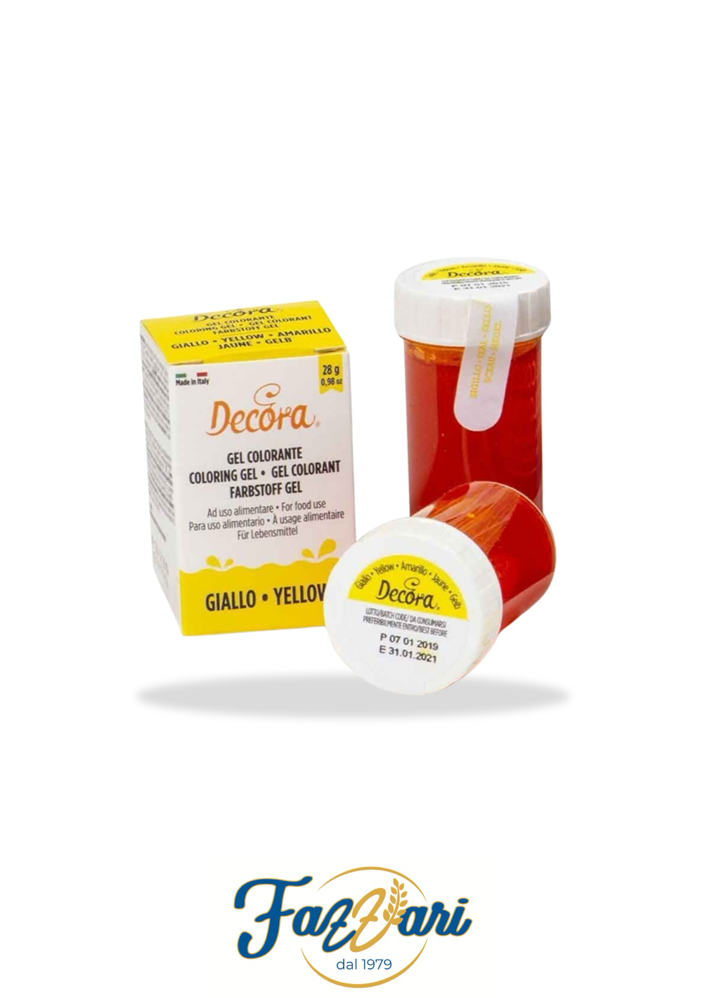 GEL COLORANTE GIALLO 28 G