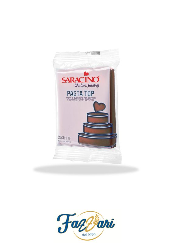 PASTA DI ZUCCHERO TOP MARRONE 250 G