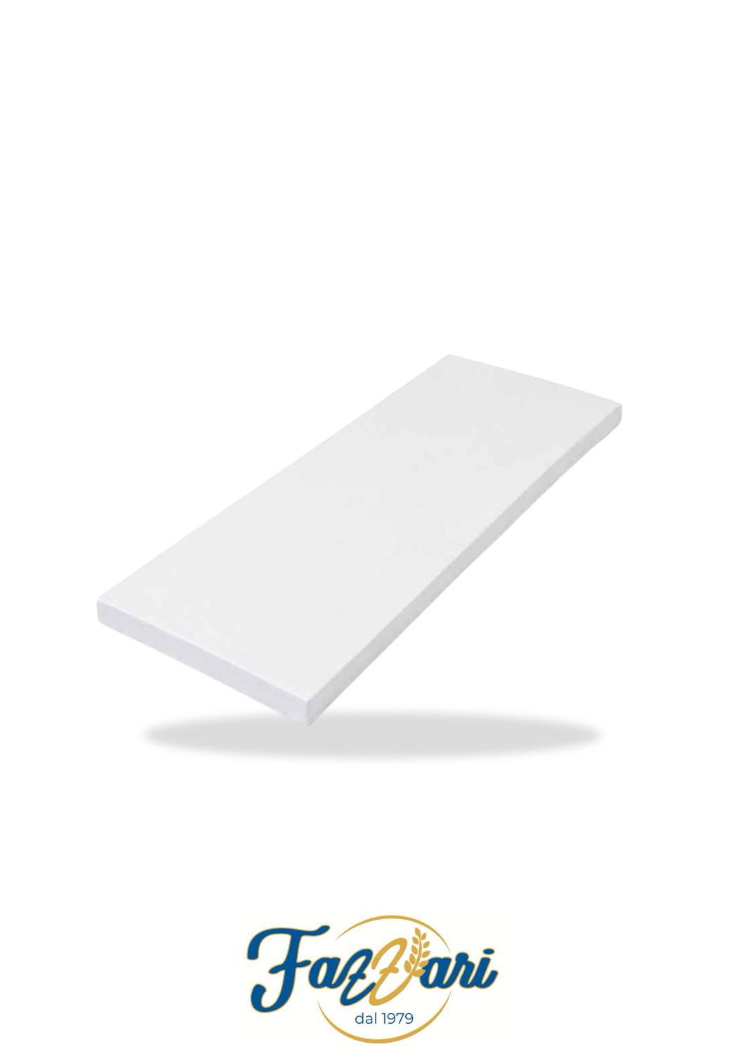 CAKEBOARD WHITE RETTANGOLARE (20 X 50 CM- H 1,2 CM)