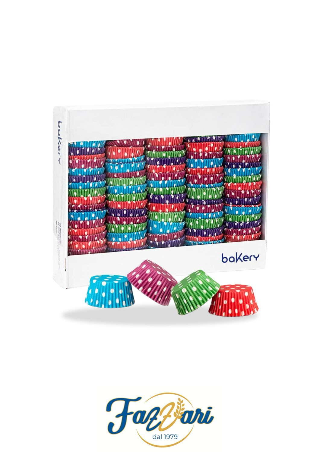 PIROTTINI A POIS COLORI ASSORTITI 2000 PZ