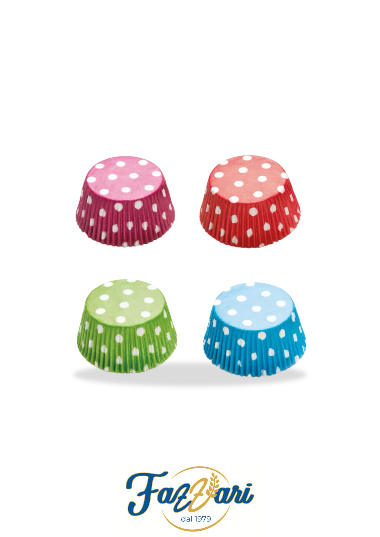 PIROTTINI A POIS COLORI ASSORTITI 2000 PZ