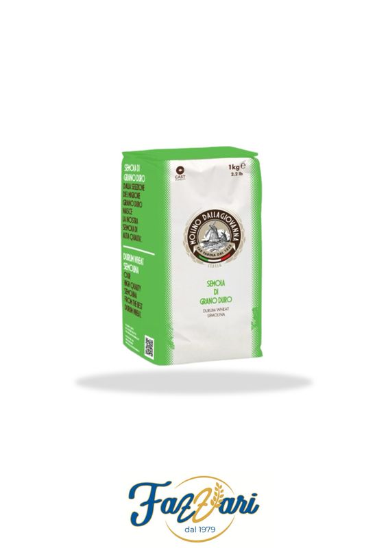 FAR FARINA - SEMOLA DI GRANO DURO EXTRA S2 1 KG