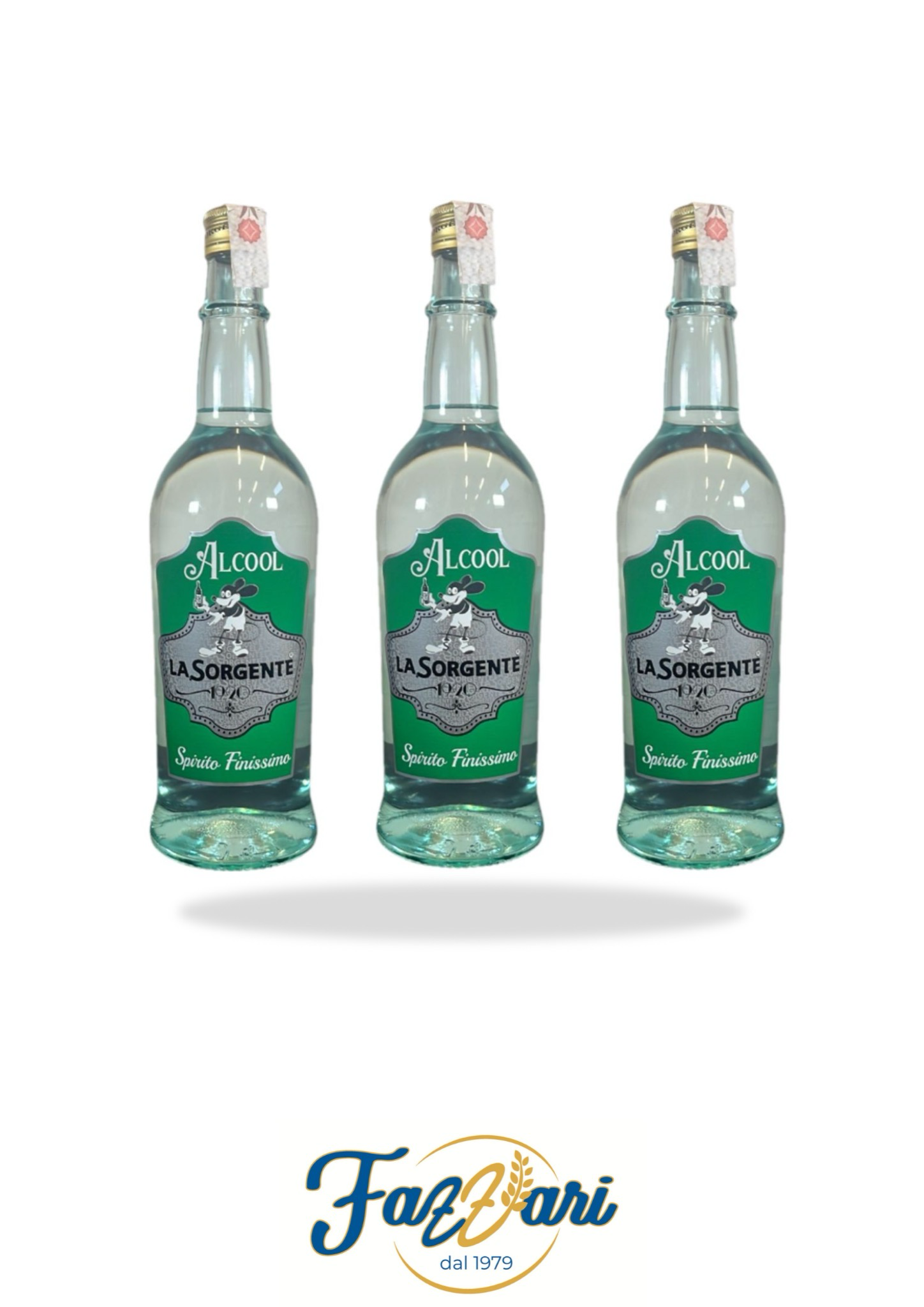 ALCOOL 96% VOL LA SORGENTE 100 CL