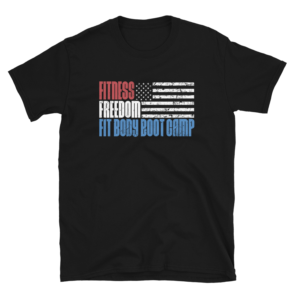 Fitness &amp; Freedom Unisex Soft Style Tee