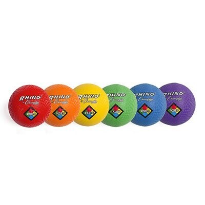 Playground Ball Multi Colors (Pack 6)