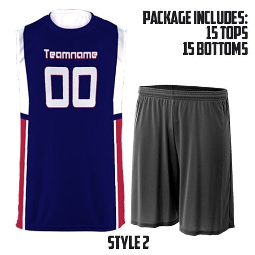STYLE #2 (Incl. 15 TOPS & BOTTOMS)