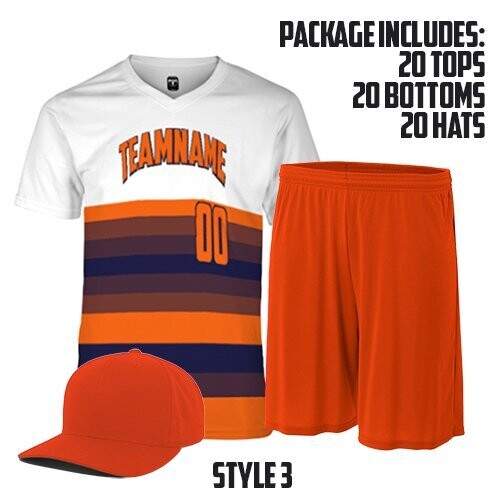 STYLE #3 (Incl. 20 TOPS & BOTTOMS)