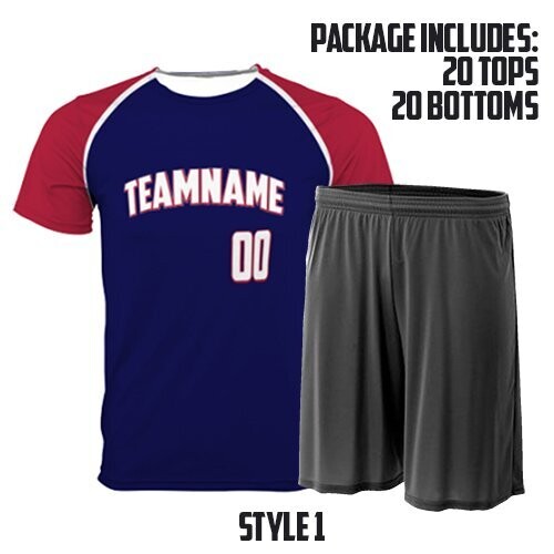 STYLE #1 (Incl. 20 TOPS & BOTTOMS)