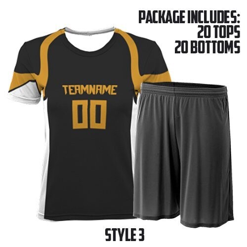 STYLE #3 (Incl. 20 TOPS & BOTTOMS)