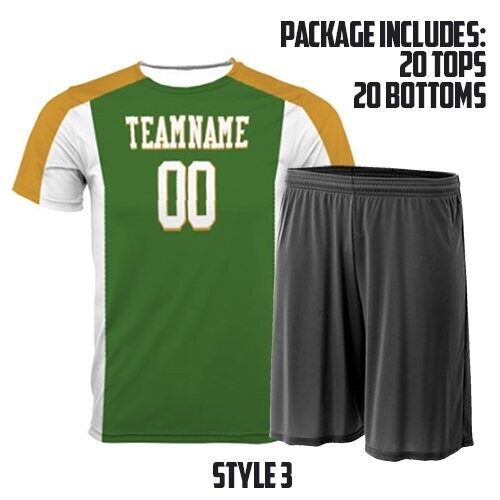STYLE #3 (Incl. 20 TOPS & BOTTOMS)