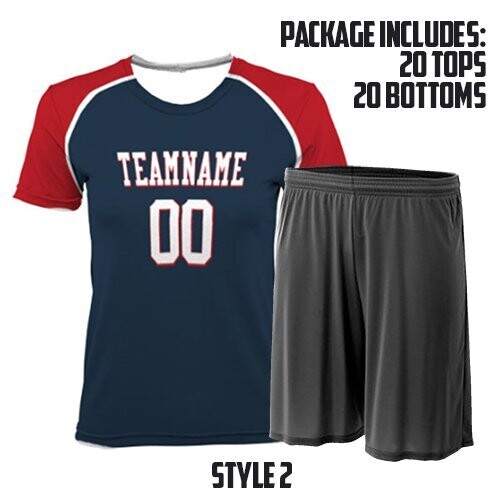 STYLE #2 (Incl. 20 TOPS & BOTTOMS)