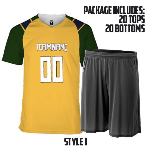STYLE #1 (Incl. 20 TOPS & BOTTOMS)