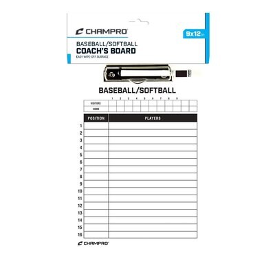 9” x 12” Baseball/ Softball Coach’s Board
