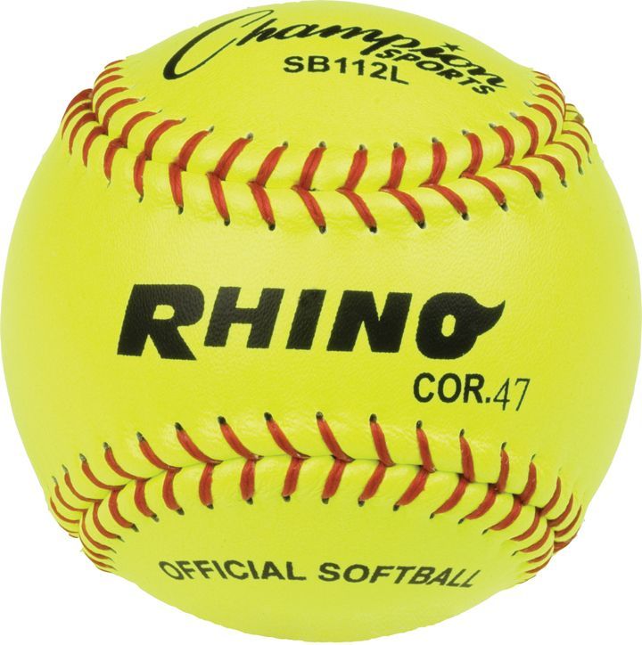 Champion Sports Syntex 12” Softballs - (Dozen